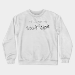 Digital walk Crewneck Sweatshirt